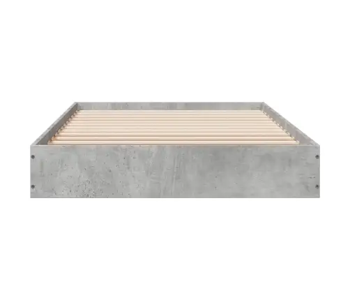 Voodiraam, Betoonhall, 75X190 cm Tehispuit