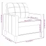 Četrdaļīgs Dīvānu Komplekts Ar Kāju Balstu Un Spilveniem, Bēšs Vidaxl