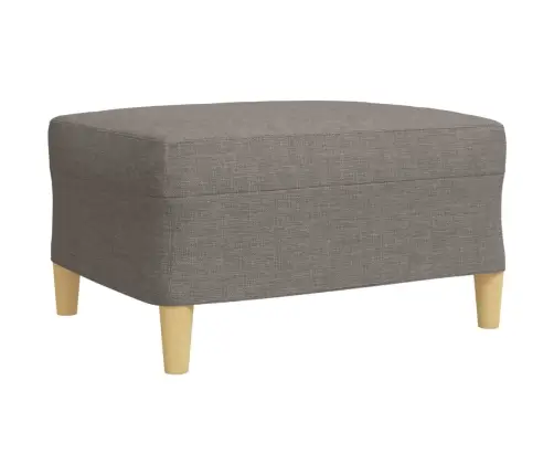 3-Osaline Diivanikomplekt Patjadega, Pruunikashall, Kangas