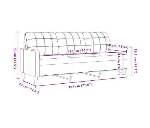 Divdaļīgs Dīvānu Komplekts Ar Spilveniem, Zils Samts Vidaxl