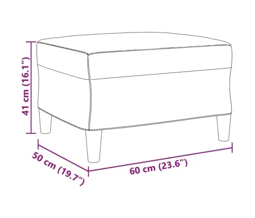 3-Osaline Diivanikomplekt Patjadega, Tumeroheline, Samet