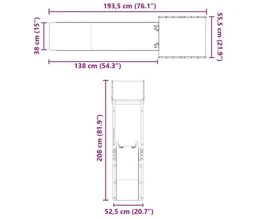 Õue Mänguväljak, Ebatsuuga Puit