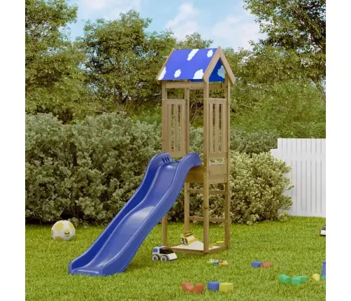 Āra Rotaļu Laukums, Impregnēts Priedes Koks Vidaxl