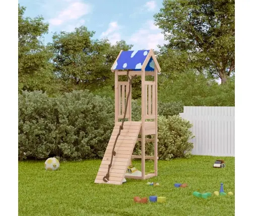 Lauko Žaidimų Aikštelės Komplektas, Pušies Medienos Masyvas