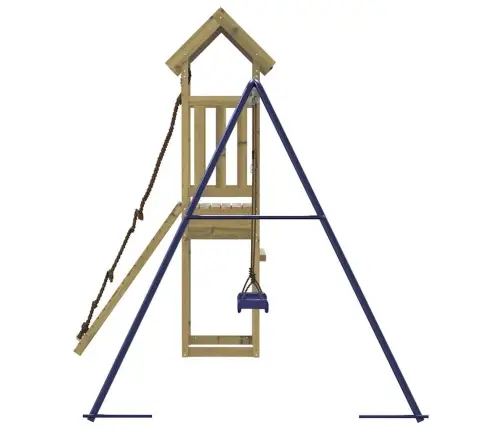 Õue Mänguväljak, Immutatud Männipuit