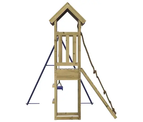 Õue Mänguväljak, Immutatud Männipuit