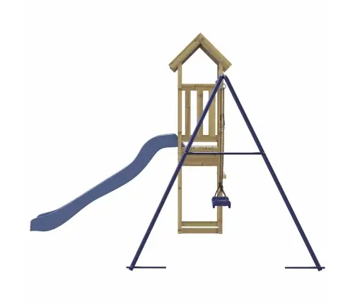 Āra Rotaļu Laukums, Impregnēts Priedes Koks Vidaxl