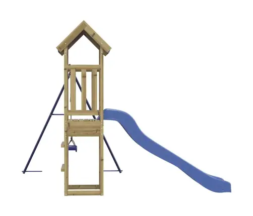 Āra Rotaļu Laukums, Impregnēts Priedes Koks Vidaxl