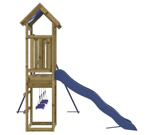 Āra Rotaļu Laukums, Impregnēts Priedes Koks Vidaxl