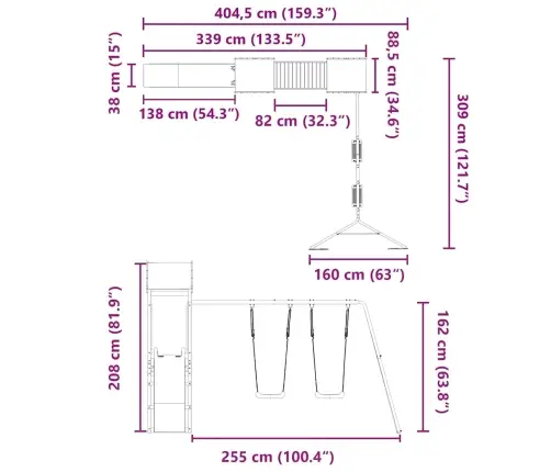 Õue Mänguväljak, Ebatsuuga Puit