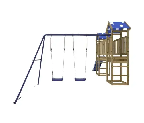 Āra Rotaļu Laukums, Impregnēts Priedes Koks Vidaxl