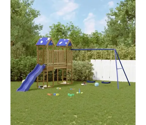 Āra Rotaļu Laukums, Impregnēts Priedes Koks Vidaxl