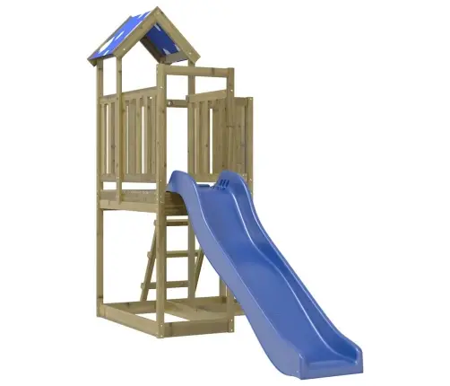 Õue Mänguväljak, Immutatud Männipuit