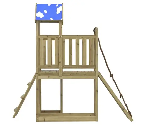 Āra Rotaļu Laukums, Impregnēts Priedes Koks Vidaxl