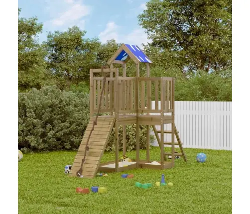 Āra Rotaļu Laukums, Impregnēts Priedes Koks Vidaxl