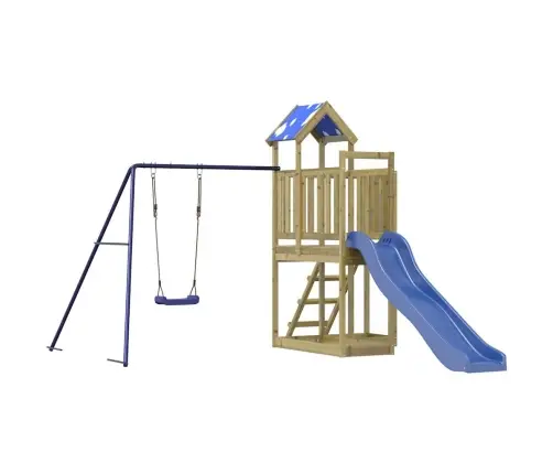 Āra Rotaļu Laukums, Impregnēts Priedes Koks Vidaxl