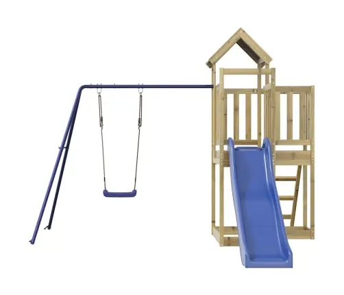 Āra Rotaļu Laukums, Impregnēts Priedes Koks Vidaxl