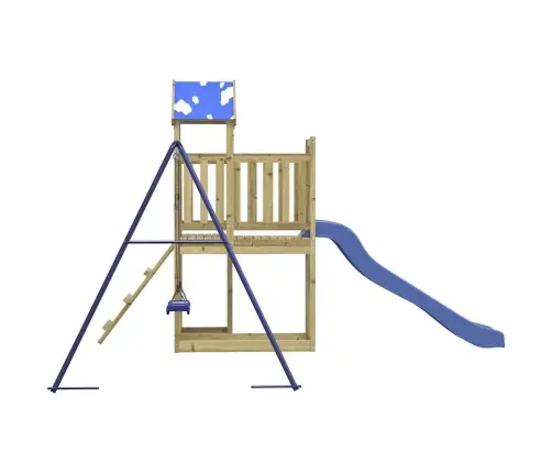 Āra Rotaļu Laukums, Impregnēts Priedes Koks Vidaxl