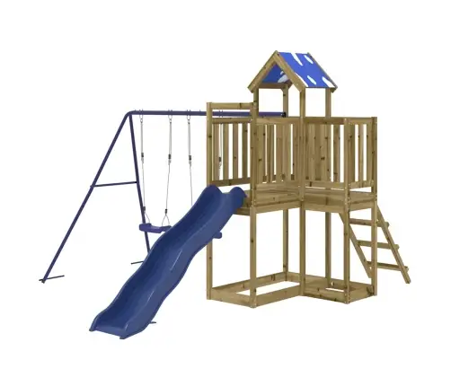 Āra Rotaļu Laukums, Impregnēts Priedes Koks Vidaxl