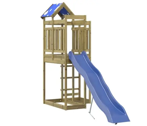 Õue Mänguväljak, Immutatud Männipuit