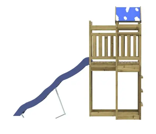 Õue Mänguväljak, Immutatud Männipuit