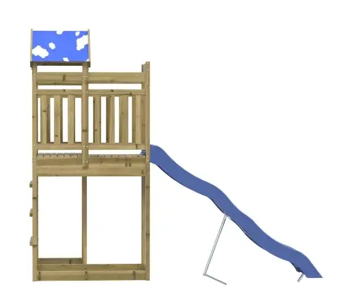 Õue Mänguväljak, Immutatud Männipuit