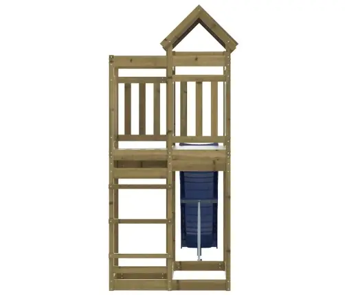 Õue Mänguväljak, Immutatud Männipuit