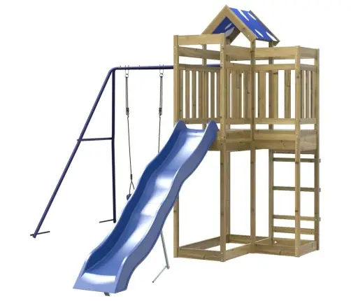 Õue Mänguväljak, Immutatud Männipuit