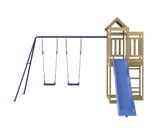 Āra Rotaļu Laukums, Impregnēts Priedes Koks Vidaxl