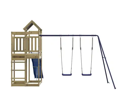 Āra Rotaļu Laukums, Impregnēts Priedes Koks Vidaxl