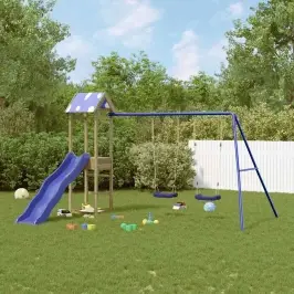 Āra Rotaļu Laukums, Impregnēts Priedes Koks Vidaxl