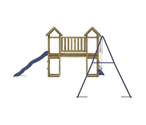 Õue Mänguväljak, Immutatud Männipuit