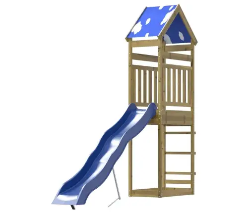 Õue Mänguväljak, Immutatud Männipuit