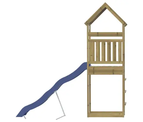 Õue Mänguväljak, Immutatud Männipuit