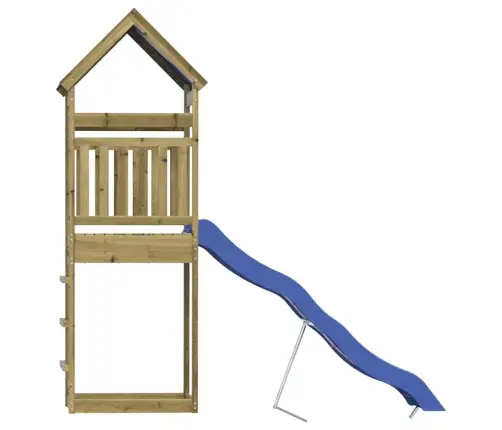 Õue Mänguväljak, Immutatud Männipuit