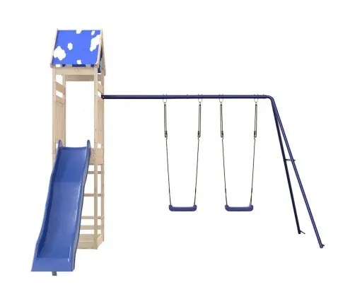 Āra Rotaļu Laukums, Priedes Masīvkoks Vidaxl