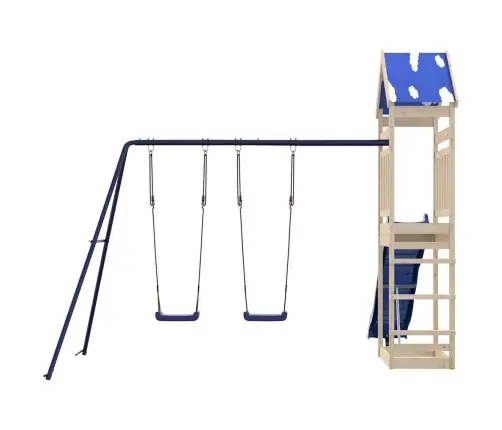 Āra Rotaļu Laukums, Priedes Masīvkoks Vidaxl