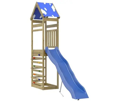 Āra Rotaļu Laukums, Impregnēts Priedes Koks Vidaxl