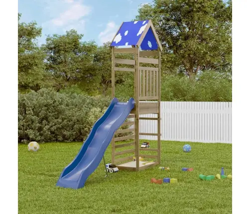 Āra Rotaļu Laukums, Impregnēts Priedes Koks Vidaxl