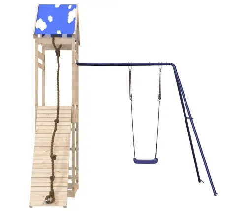 Āra Rotaļu Laukums, Priedes Masīvkoks Vidaxl