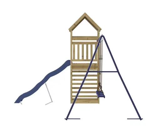 Õue Mänguväljak, Immutatud Männipuit