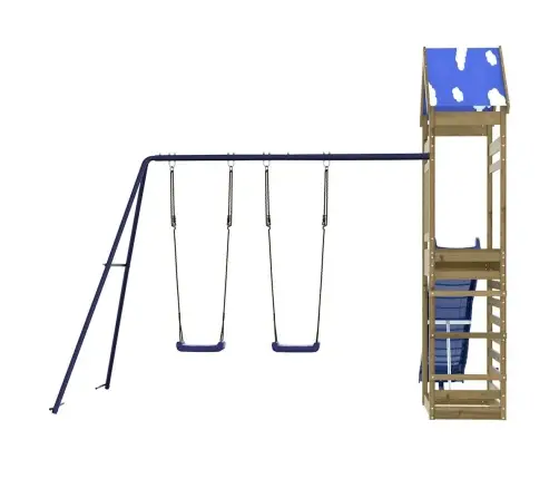 Õue Mänguväljak, Immutatud Männipuit