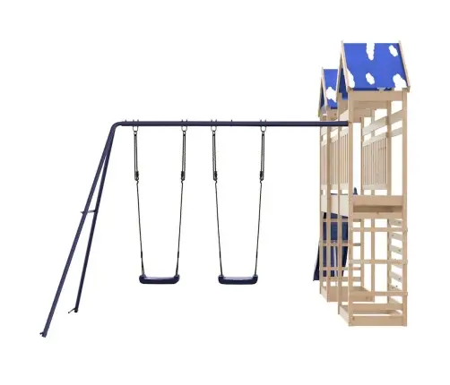 Āra Rotaļu Laukums, Priedes Masīvkoks Vidaxl