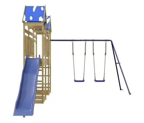 Õue Mänguväljak, Immutatud Männipuit