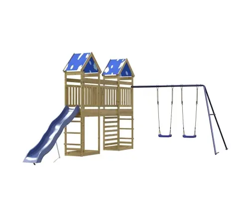 Õue Mänguväljak, Immutatud Männipuit