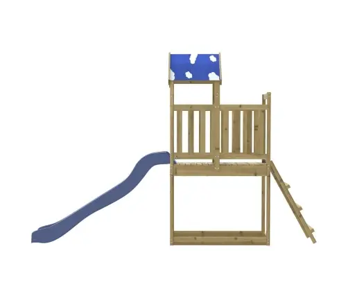 Āra Rotaļu Laukums, Impregnēts Priedes Koks Vidaxl