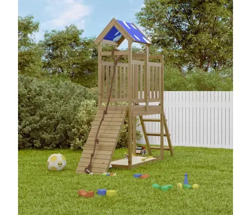 Āra Rotaļu Laukums, Impregnēts Priedes Koks Vidaxl