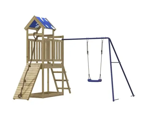 Āra Rotaļu Laukums, Impregnēts Priedes Koks Vidaxl