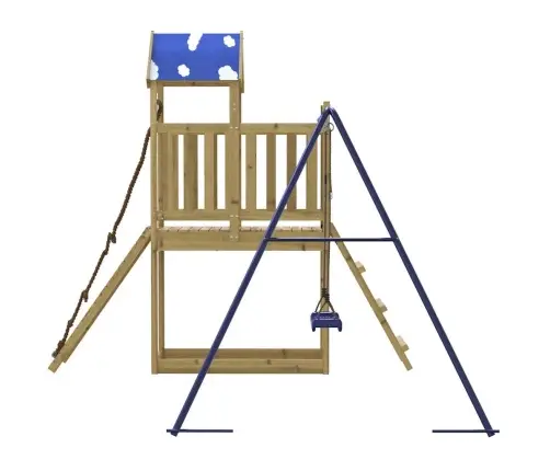 Āra Rotaļu Laukums, Impregnēts Priedes Koks Vidaxl