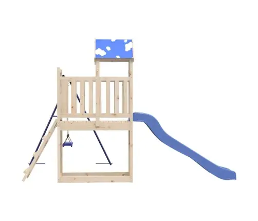 Āra Rotaļu Laukums, Priedes Masīvkoks Vidaxl